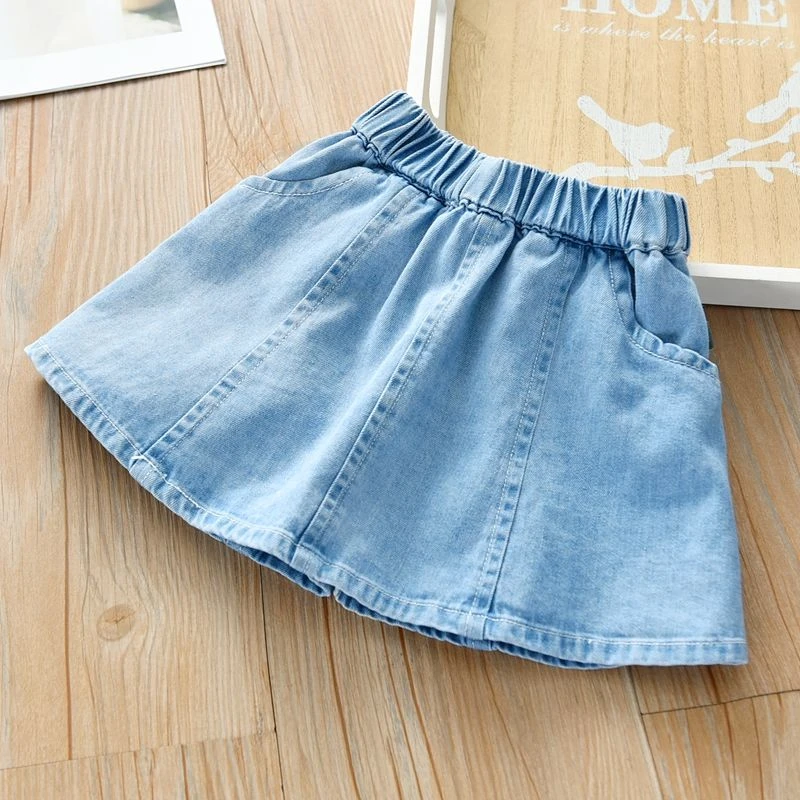 soft denim skirt