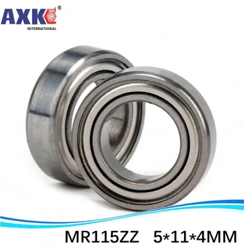 

AXK SALE PRICE Free Shipping 10 PCS MR115ZZ MR115-2RS SMR115ZZ SMR115-2RS 5X11X4 mm Deep groove Ball Bearings MR115 / L-1150 ZZ