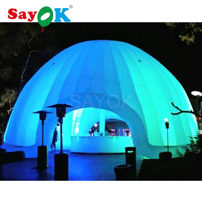 

Commercial Inflatable Marquee Dome Tent (6m/20ft Diameter) Inflatable Lighting Event Tent for Wedding Exhibition