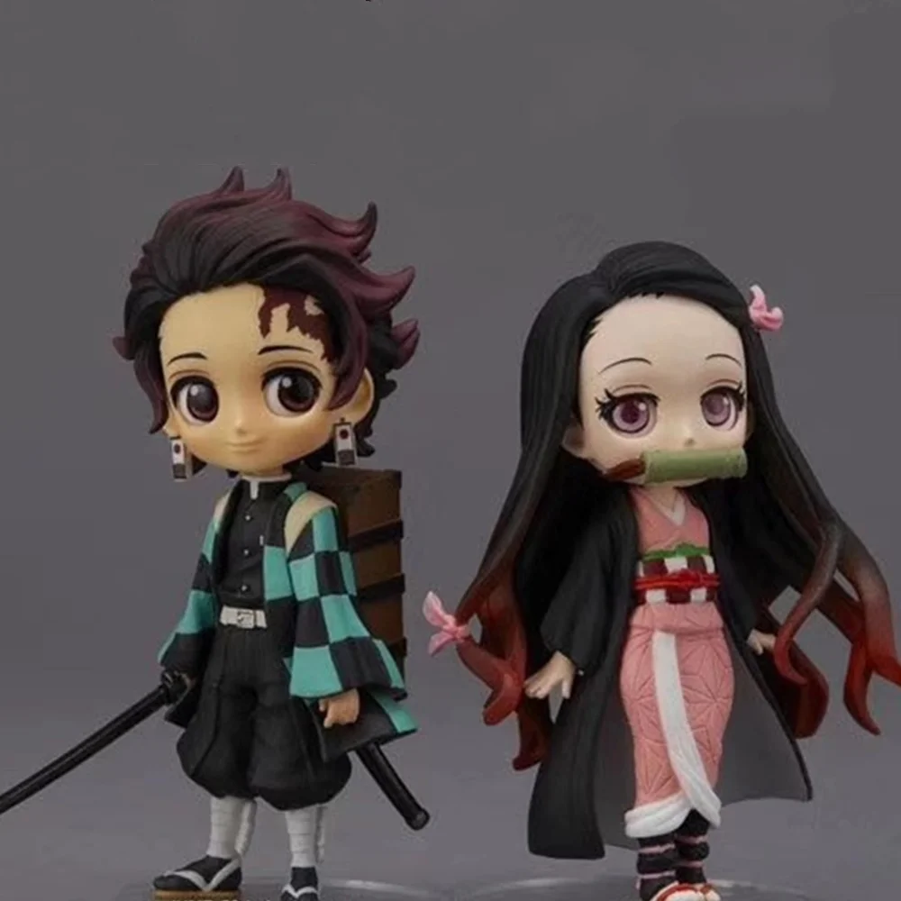 Аниме фигурки Kamado Nezuko Kimetsu no Yaiba, фигурки, Demon Slayer, милые игрушки для детей, Коллекционная модель, ПВХ кукла, Figma