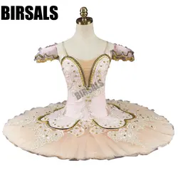 Лидер продаж Весенняя Розовая фея профессиональная балетная пачка для девочек блюдо классический платье пачка балерины WomenBT9044B