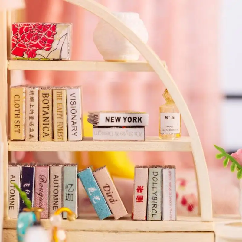 Кукольный дом мебель Diy Миниатюрный 3D Деревянный Miniaturas кукольный домик игрушки для детей рождественские подарки на день рождения