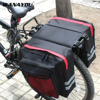 

Rear Tail Seat Storage Trunk Bag, Practical Mountain Bike Luggage Carrier, Bicycle Rear Rack Seat Carrier Bags Pannier Bag