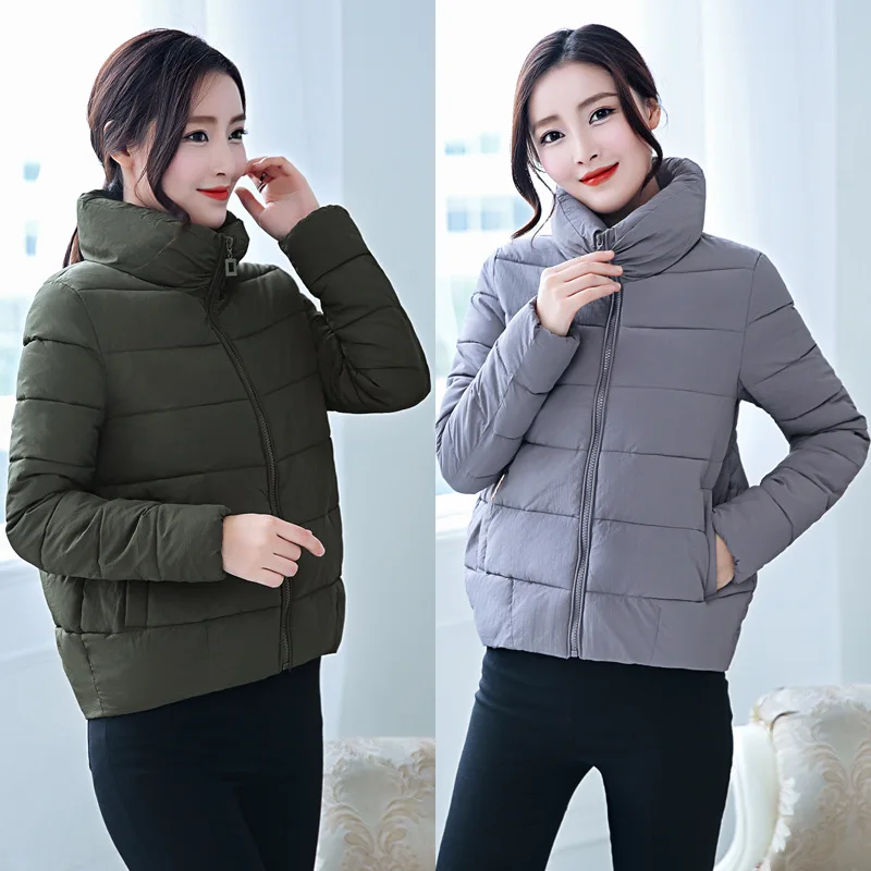 AliExpress, г. стиль, корейский стиль, пуховик Короткая куртка-пуховик свободный пуховик для студентов модное плотное пальто