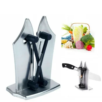 

Professional Kitchen Knife Sharpener Elastic Spring Non-slip Base Multipurpose Grinder Sharpener Tungsten Carbide Sharpener Tool