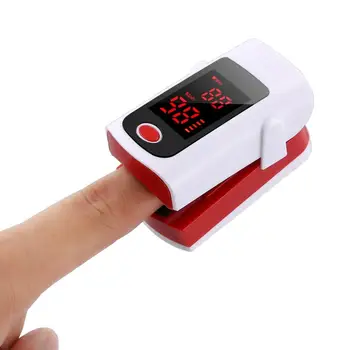 

Fingertip Pulse Oximeter Heart Rate SPO2 PR Blood Oxygen Sleep Monitor Without Battery Detector Health Tool