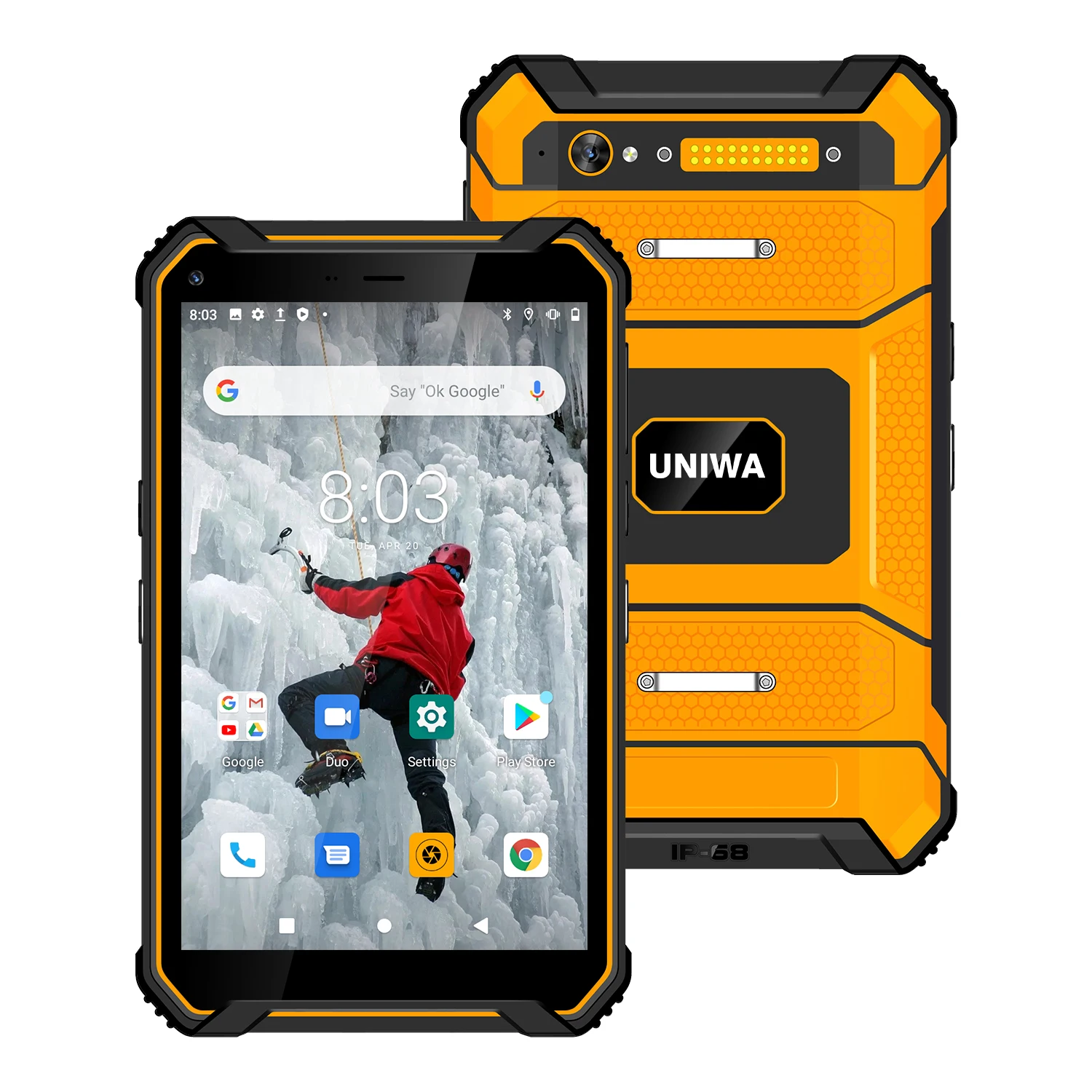 Планшет UNIWA T83 экран 8 дюймов Android 10.0 аккумулятор мобильный телефон 12000 мАч NFC