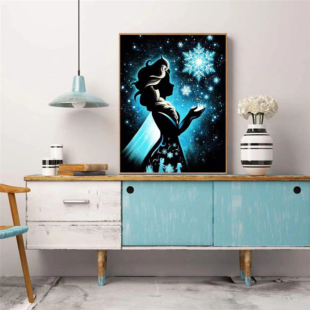 Disney DIY 5D Diamond Embroidery Cartoon Princess Mosaic Diamond Painting Cross Ctitch Kits Handmade Home Decor Gift For diamond painting