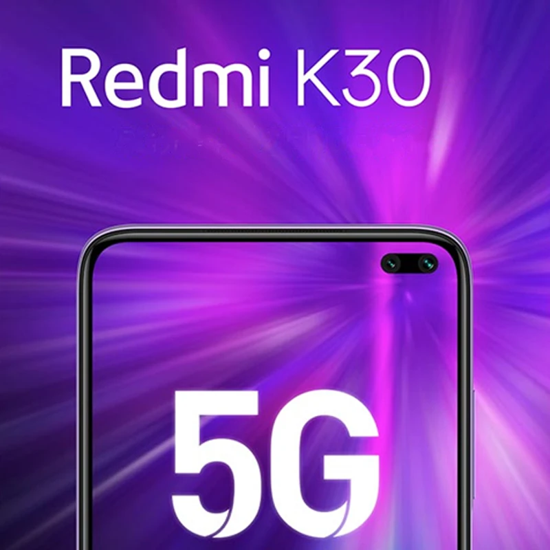 Оригинальный Смартфон Xiaomi Redmi K30 6 ГБ ОЗУ 64 Гб ПЗУ Восьмиядерный процессор экран 730