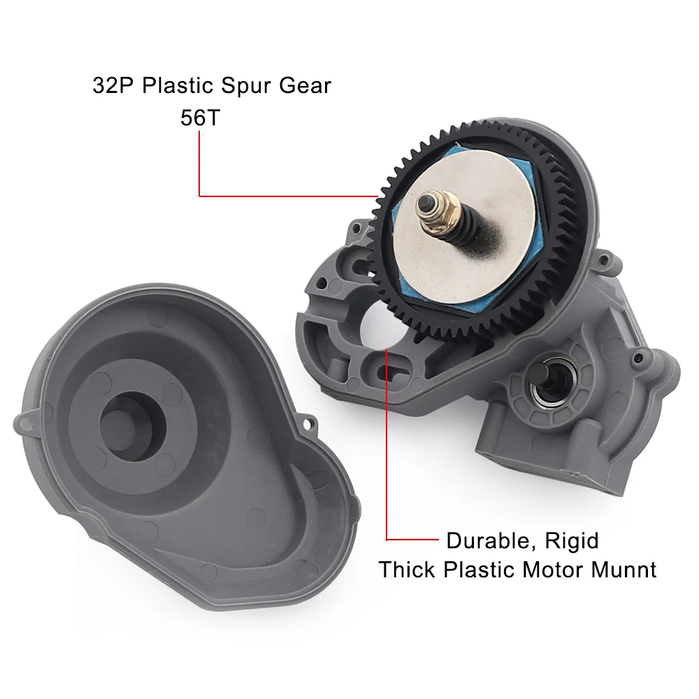NEUF Ensemble D'engrenages De Moteur à Engrenage Droit RC 35T Spur Motor Gear Set Steel RC Spur