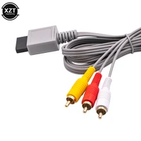1.8 m 3 RCA Cable for Nintendo Wii Controller Console Audio Video AV Cables Composite 480p Gold-plated 3RCA for Nintend Wii Cord - Image 3