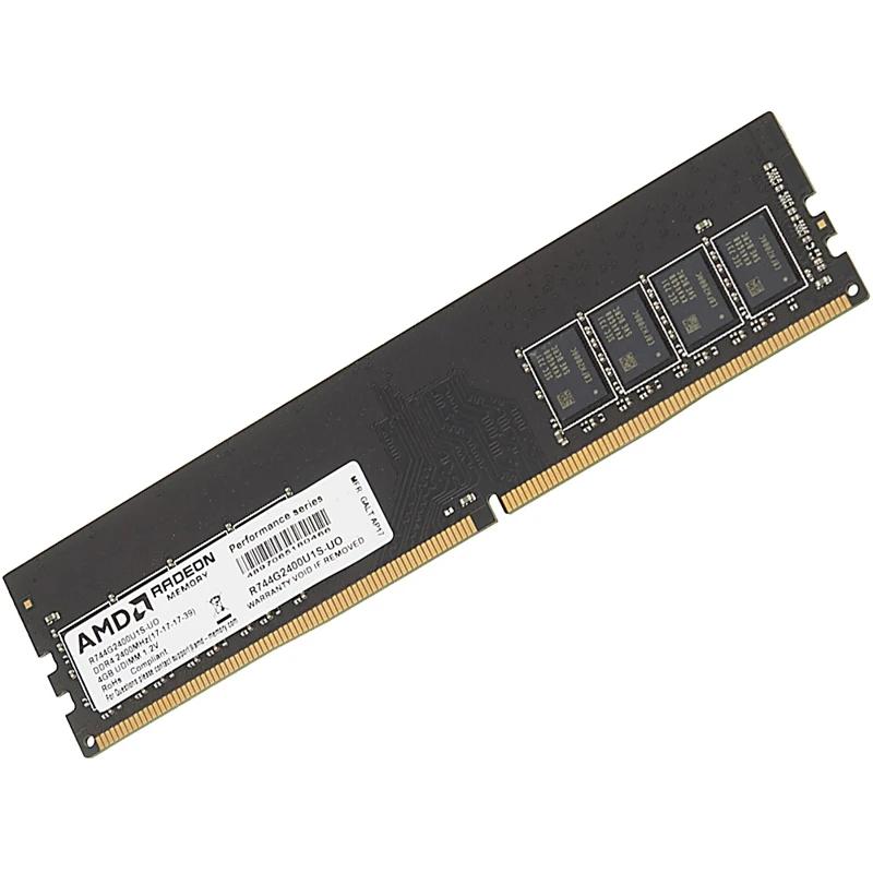 Модуль памяти AMD Radeon R7 Performance Series R744G2400U1S-UO DDR4- 4Гб