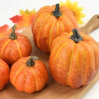 7pcs Artificial Pumpkins Halloween Thanksgiving Party Home Decoration 3