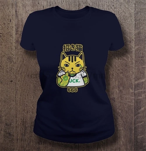 Мужская футболка Unlucky cat женская футболка|Футболки| |