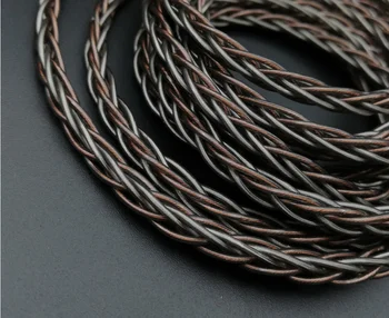 

Fever grade 7N single crystal copper 8 strands copper-silver mixed headphone upgrade line 8 strands 152 * 0.08MM