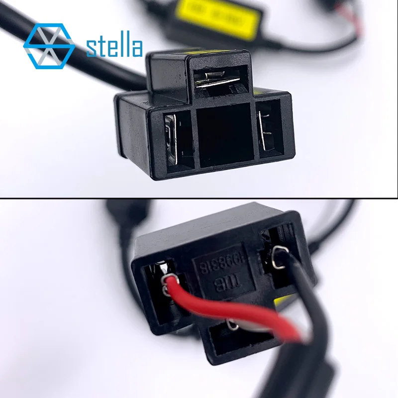 Günstig Stella 2 stücke H4 canbus decoder für auto lampe kapazität dekodierung lösen licht blinkt hohe strahl nicht funktioniert canbus problem