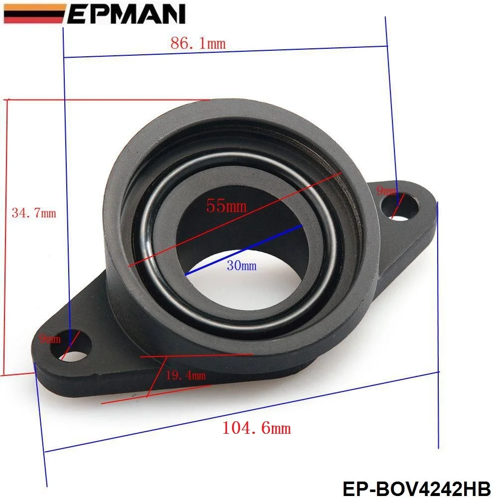 Фланцевый адаптер клапана для Nissan Skyline SQV SSQV Dump BOV Blow Off R32 R33 R34 GTST GTR EP BOV4242HB|adapter