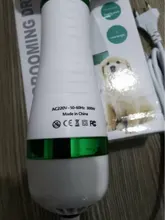 Pet secador de pelo portátil 2 en 1 pelo de perro de mascota doméstica aseo gato Peine del pelo de perro con pelo de temperatura ajustable cepillo para mascotas