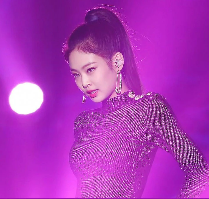 kpop Blackpink JENNIE same korean Gold Metal paper clips earrings Women Long Pendant Tassel Earings Fashion female Jewelry