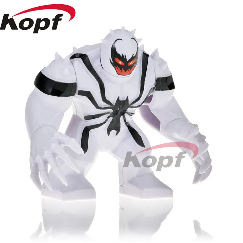 PG1808 20Pcs No Box 20 шт. PG1804 строительные блоки Супер Герои 7 см большие фигурки Халк скаар Веном дикая Росомаха Образование Кирпичи для детей игрушки - Цвет: PG1808 20Pcs No Box