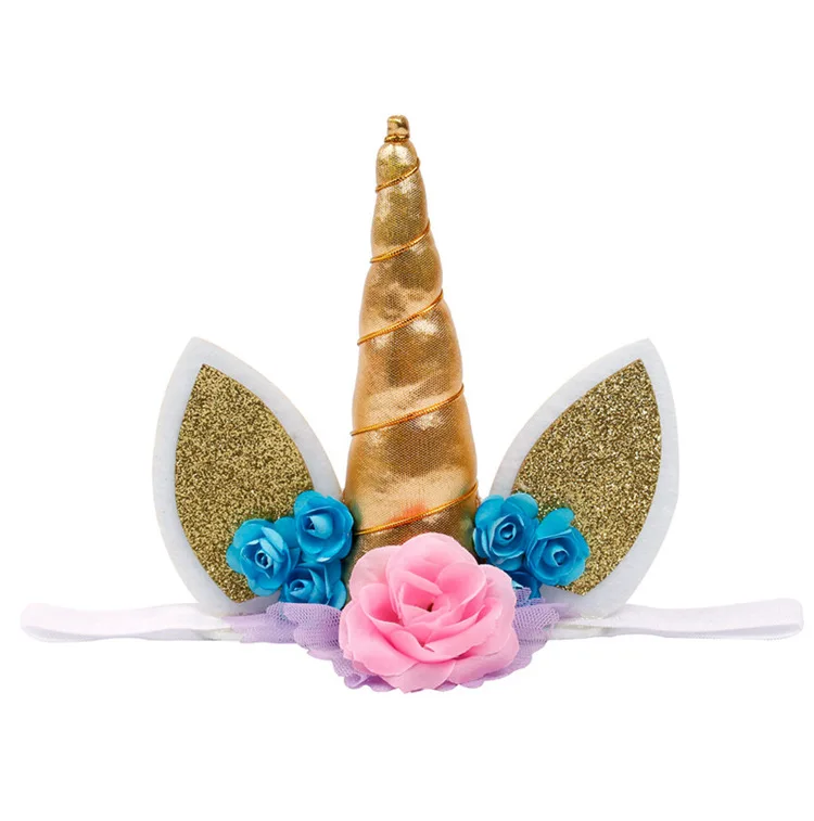 Unicorn Hat Единорог декор для вечеринки в честь Дня рождения Дети Единорог Декор подарки вечеринка единорога Декор День рождения поставки для маленьких мальчиков и девочек душ - Цвет: Unicorn Hat