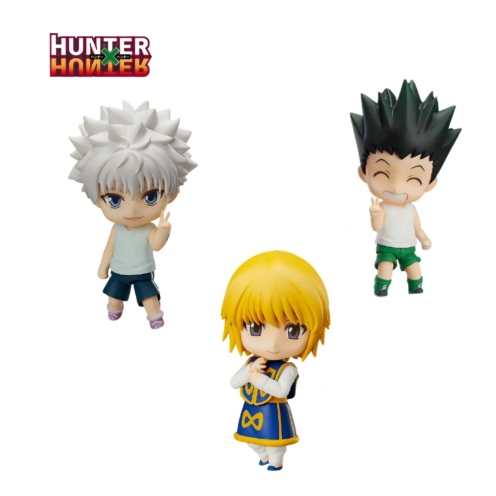 Hunter X Anime Figure Kurapika #1185 Gon Freecss #1183 Killua Zoldyck #1184 PVC Toy Action Figma Model Doll Juguetes Gift | Игрушки и