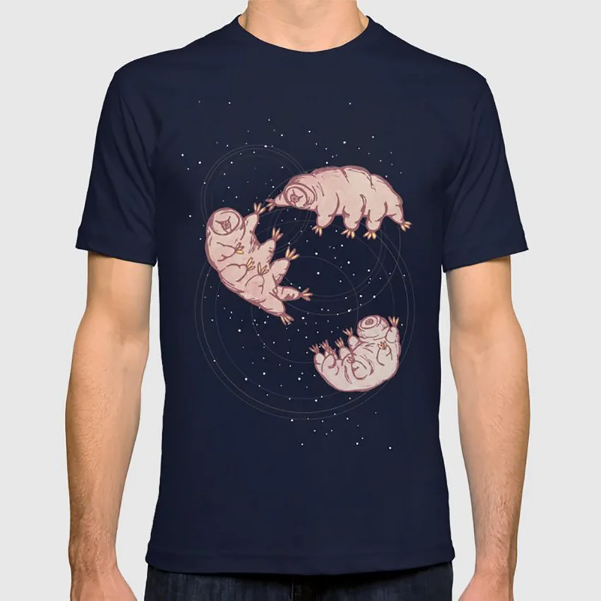 Tardigrads in Space футболка смешанные Медиа Юмор пространство