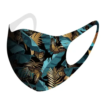 

1pc Colorful Fabric Cotton Washable Reusable Face Mouth Mask 3D Cloth Anti-dust Safety Fashion Designer Women Men Mouth Masks #K