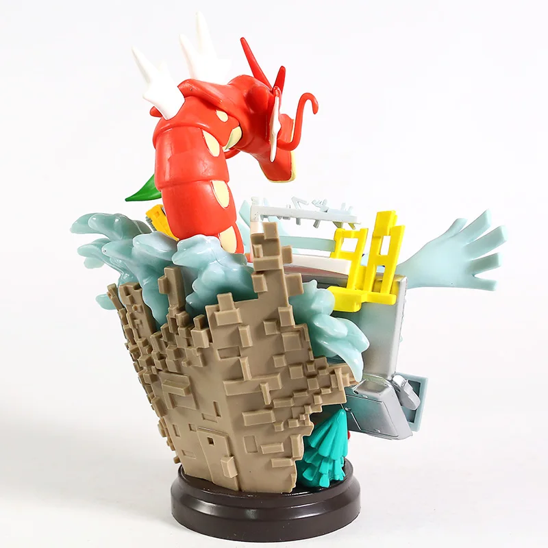 Аниме Монстры Gyarados Покемон HO-oh Celebi Chikorita Lugia Gameboy Статуя Коллекционная ПВХ фигурка модель игрушки