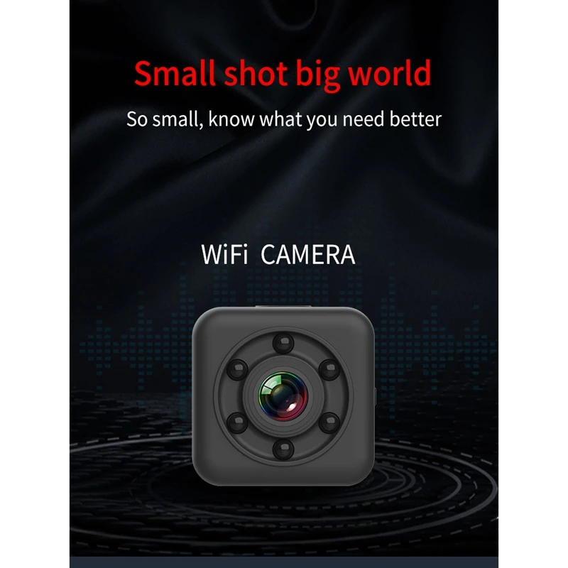 SQ29 HD IP камера wifi мини Cam Видео датчик ночного видения с водонепроницаемой