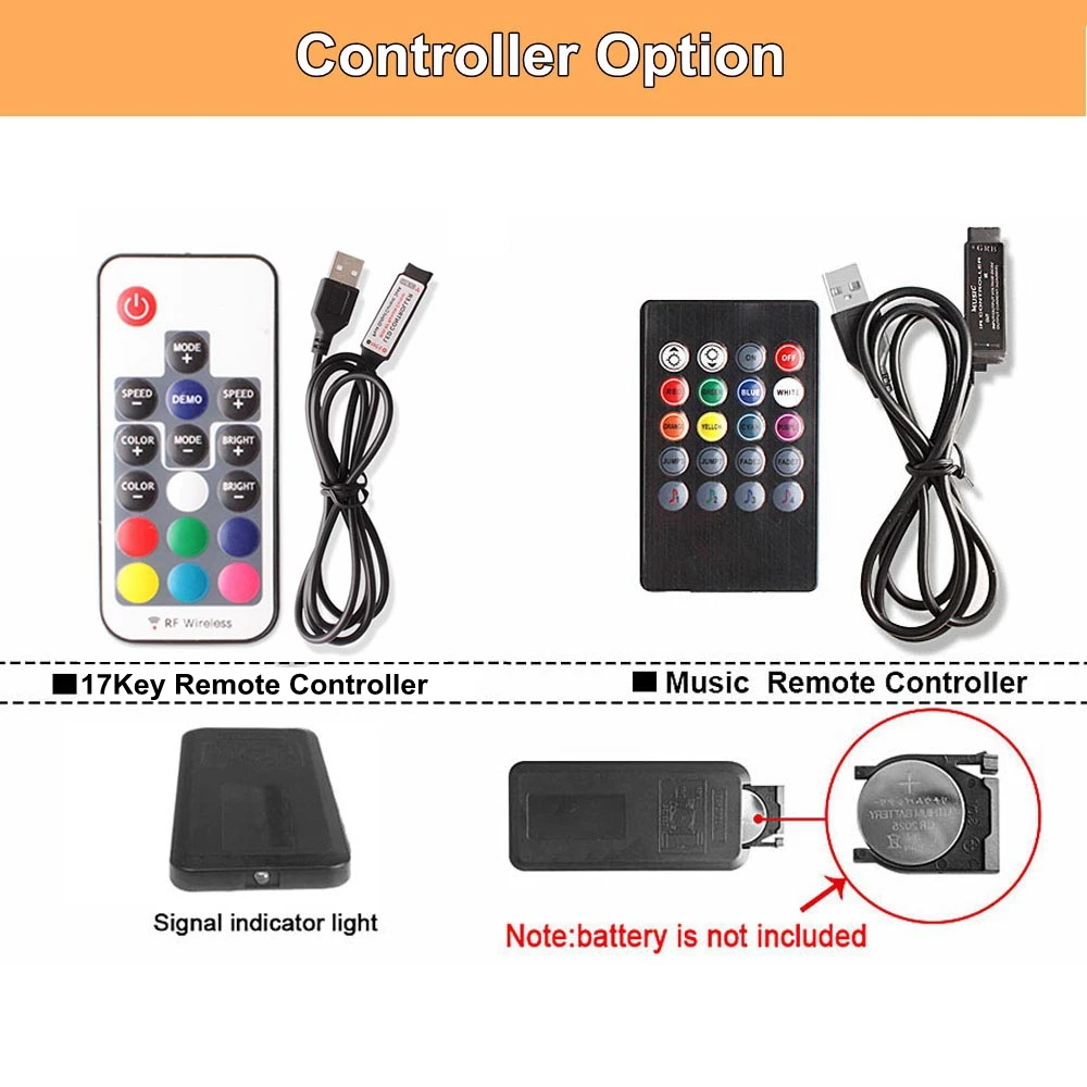 5 В USB Светодиодная лента светильник 5050 RGB задний светильник Flaxible Neon Ambi светильник светодиодный для ТВ Настольный ПК экран фоновый светильник ing 3M набор