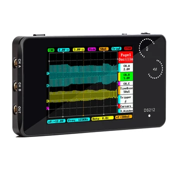 

2 Channel Digital Oscilloscope USB Interface Full Color Tft Display 8mb Memory Storage Bandwidth Oscilloscope