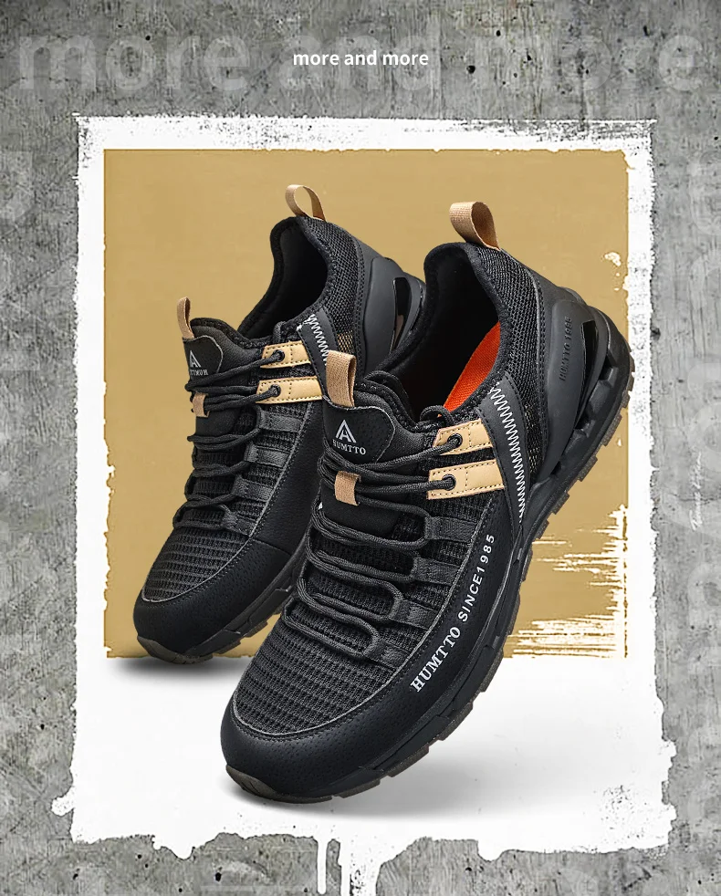 HUMTTO повседневная спортивная обувь для мужчин дышащая легкая амортизация беговые кроссовки Открытый Кемпинг городской ходьбы