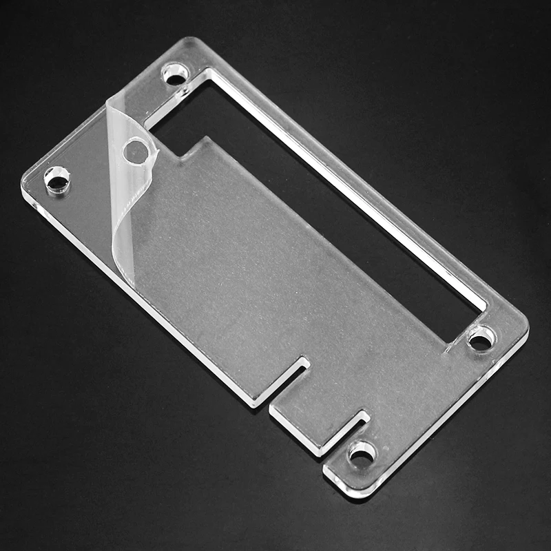 Raspberry Pi Zero 2W Acrylic Case with Aluminum Heat Sink Shell
