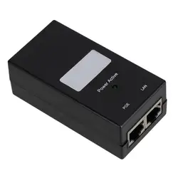 UBI-POE-15-8 DC 15V 0.8A 800mA PoE питание через Ethernet адаптер-форсунка блок питания