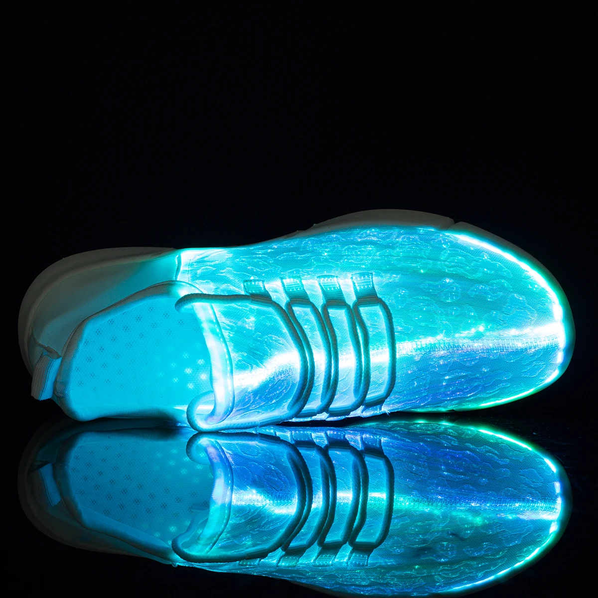 Размеры 26-46, летние светодиодные волоконно-оптические туфли для мальчиков и девочек, мужские и женские светящиеся кроссовки с зарядкой от USB, мужская обувь, светильник, спортивная обувь