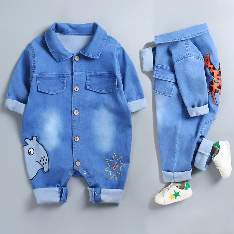 denim jumpsuit baby