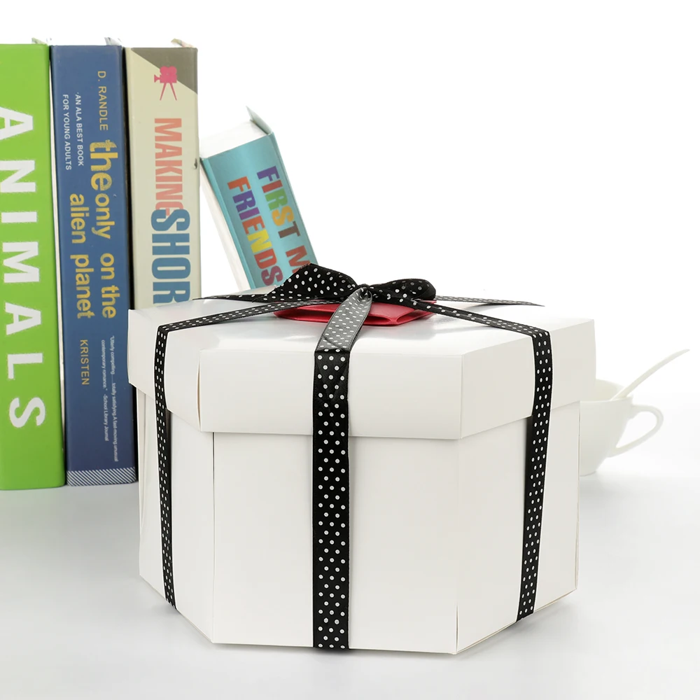 

Box Gift Explosion for Anniversary Scrapbook DIY Photo Album birthday Gift DIY Surprise Love Explosion boxes dropshipping