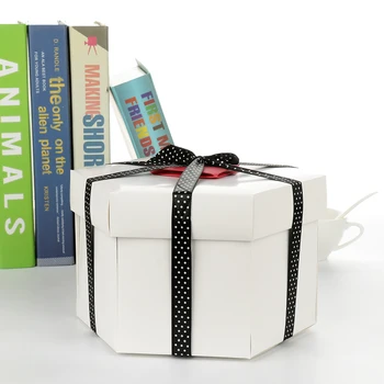 

Box Gift Explosion for Anniversary Scrapbook DIY Photo Album birthday Gift DIY Surprise Love Explosion boxes dropshipping