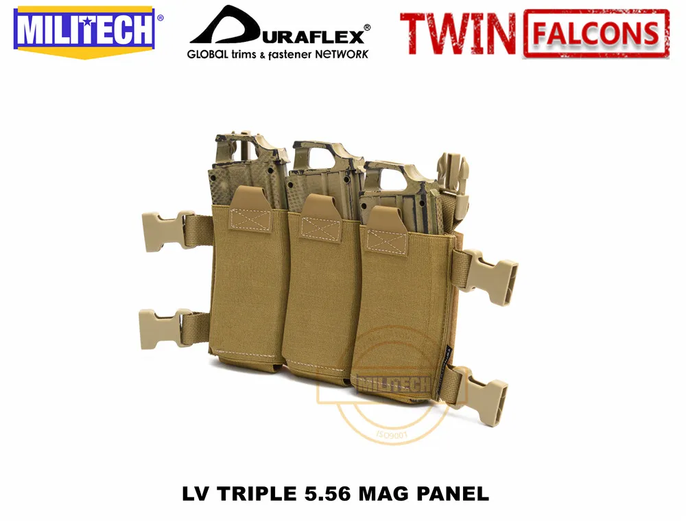 Other Security & Surveillance MILITECH TWINFALCONS LV 5.56MM Placard