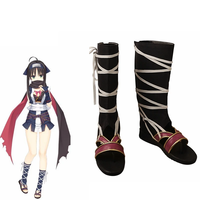

Unisex Anime Cosplay Senren*Banka Hitachi Mako Cosplay Costumes Boots Custom Made