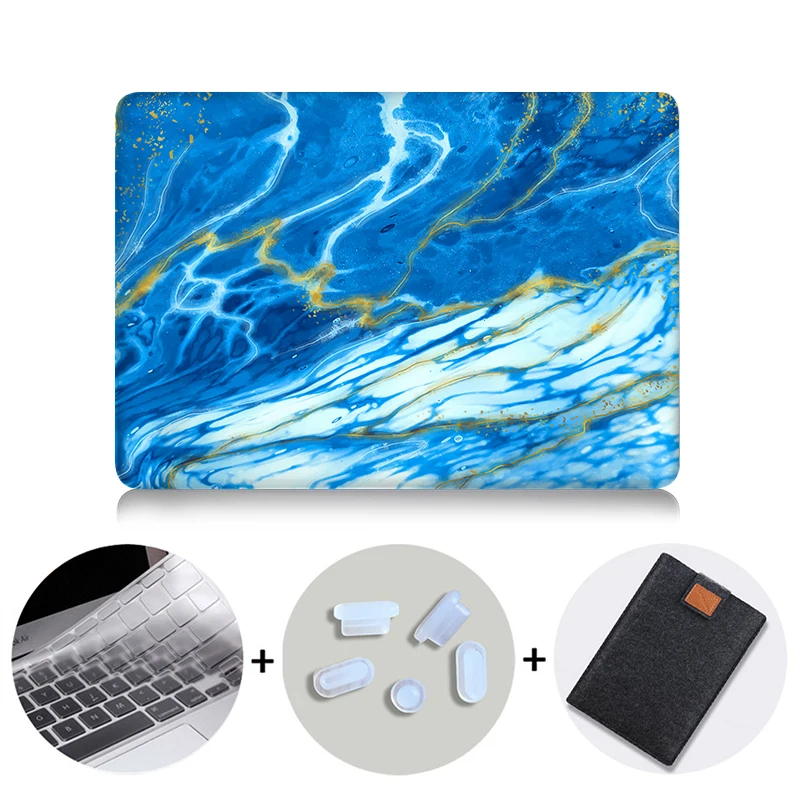 MB10 MTT чехол для ноутбука Macbook Air 13 Чехол под мрамор для Mac book Air Pro retina 11 12 13 15 дюймов Сенсорная панель сумка для ноутбука - Цвет: MB10