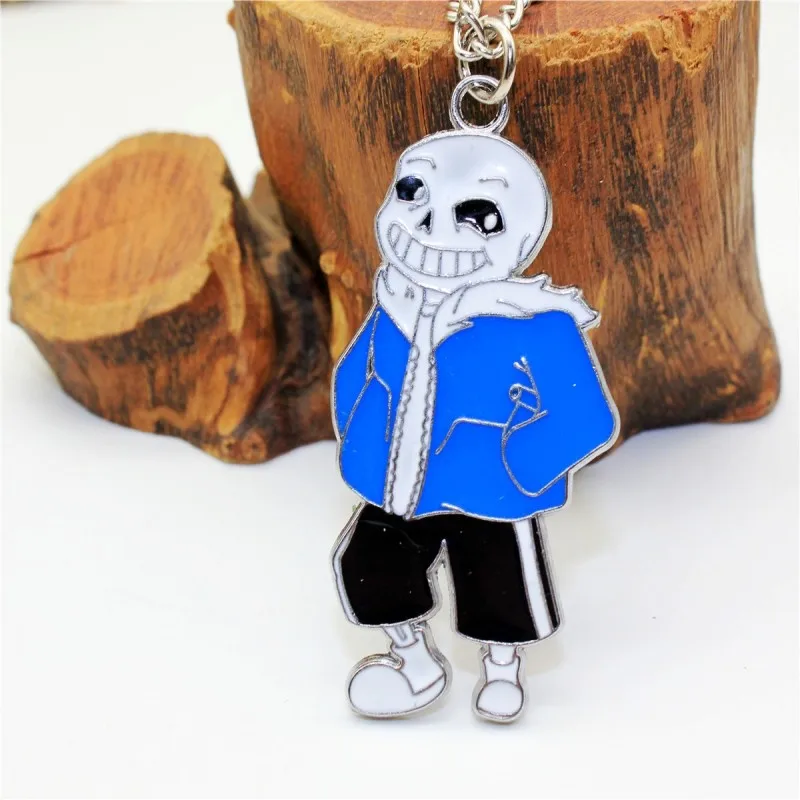 Undertale Sans Frisk Papyrus брелок для ключей подвеска Косплей Otaku брелок для ключей Косплей Костюм коллекция Рождественский подарок