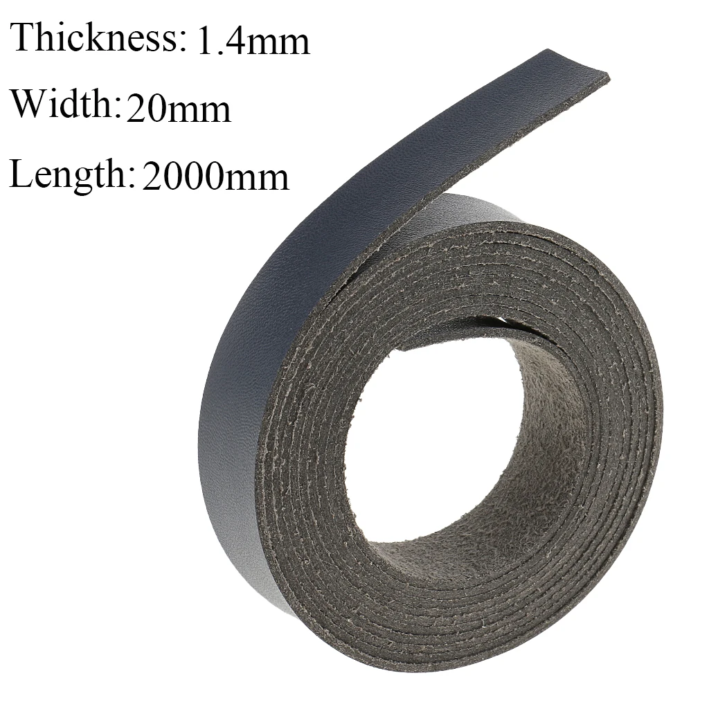 2 Meters Faux Leather Strap PU Leathercraft Supplies RoyalBlue/White/Burgundy