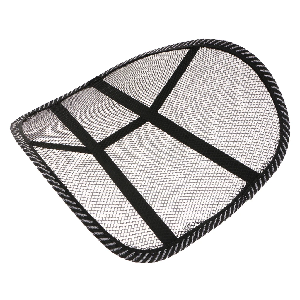 Car Truck Home Office Mesh Backrest Back Lumbar Support Seat Cushion