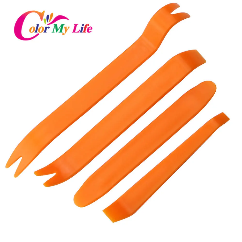 Автомобильный радиоприемник Color My Life 4 шт./компл. дверной зажим для Chevrolet Cruze Aveo VW