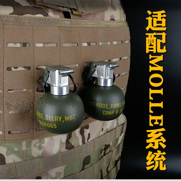 Новинка, манекен M67 Frag Gran, модель Molle, система, пластик, быстросъемный жилет для страйкбола, аксессуары, нет функции для косплея, ABS игрушка