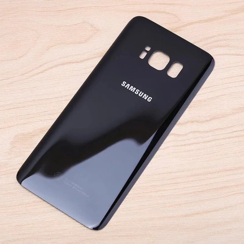 Для samsung Galaxy S8 Plus S8+ задняя крышка, 3D стеклянный чехол для батареи samsung S8plus, запасная крышка корпуса+ клейкая наклейка