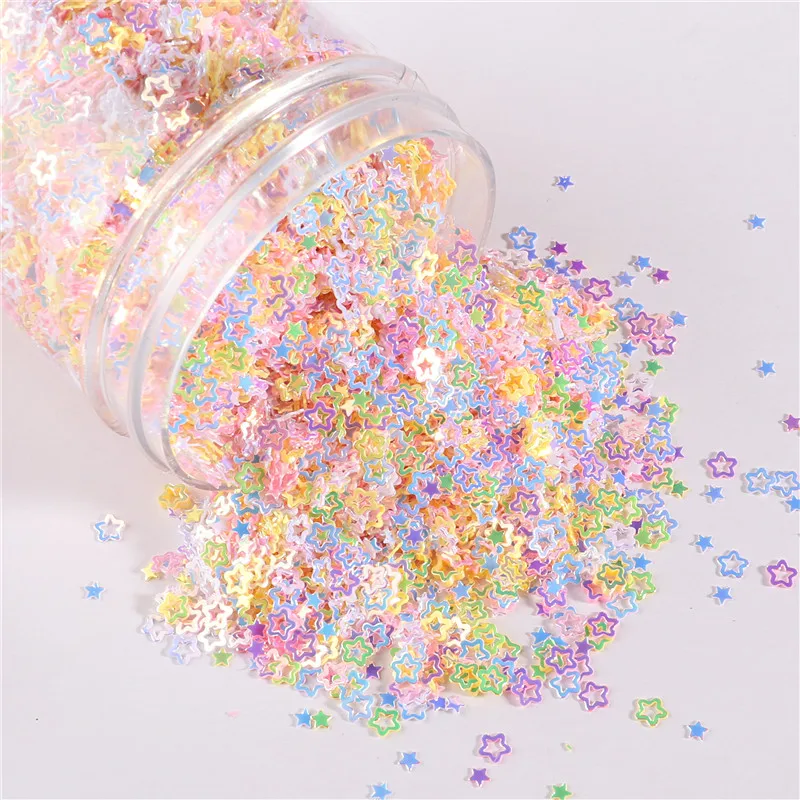 Mix Sizes/Shapes Flake Confetti Star Heart Flower Moon Shell Sequins Paillettes 3D Glitters for DIY Nail Art&Wedding Accessories sequins for crafts,sequin embroidery accessories,sequin sewing accessories,sequins accessories,nail art decor,sequins jewelry accessories