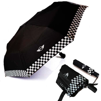 

Car Styling Double Layer Reverse Umbrella Windproof Sun Beach Umbrella for Mini Cooper One JCW S Countryman Accessories
